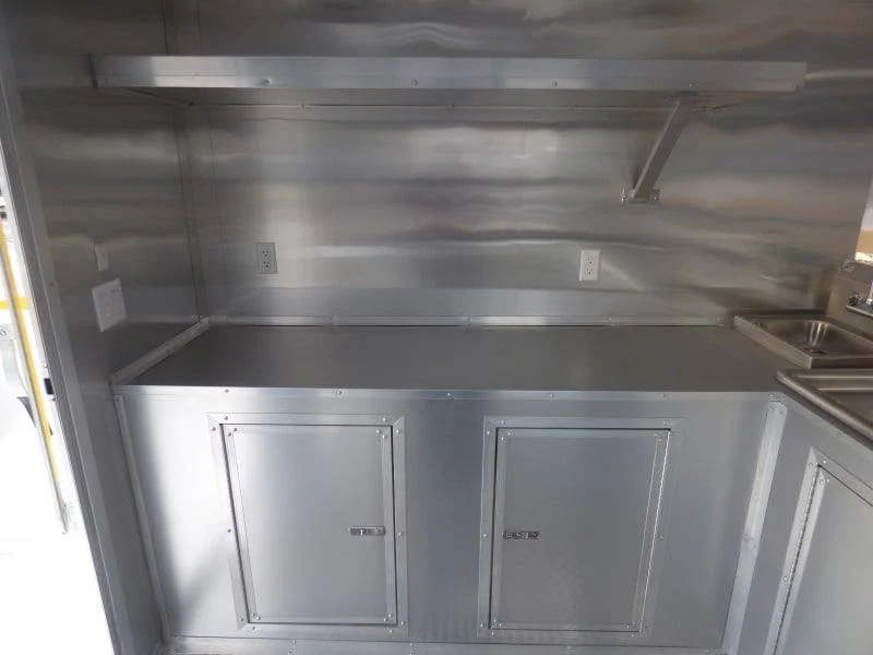 1269-concession-trailer-8.5-x14-yellow-smoker-bbq-catering-event-30.webp Concession Trailer 8.5'x14' Yellow - Smoker BBQ Catering Event