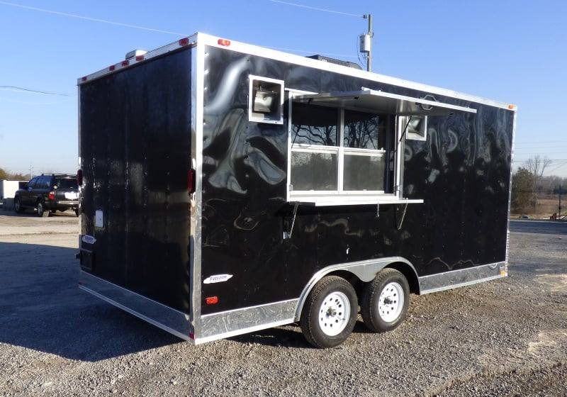 1270-concession-trailer-8.5-x16-black-food-event-catering-bbq-25.jpg Concession Trailer 8.5'x16' Black - Food Event Catering BBQ