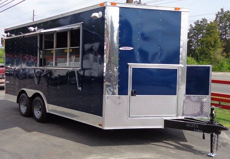 1272-concession-trailer-8.5-x16-blue-catering-food-event-vending-14.jpg Concession Trailer 8.5'x16' Blue - Catering Food Event Vending