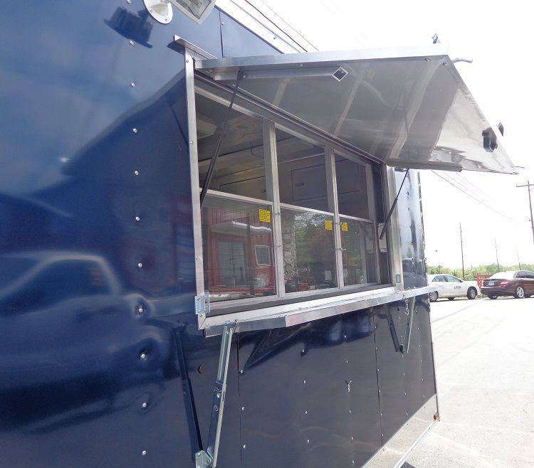 1272-concession-trailer-8.5-x16-blue-catering-food-event-vending-15.jpg Concession Trailer 8.5'x16' Blue - Catering Food Event Vending