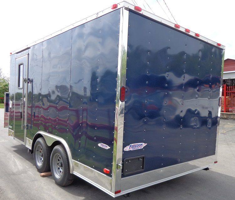 1272-concession-trailer-8.5-x16-blue-catering-food-event-vending-17.jpg Concession Trailer 8.5'x16' Blue - Catering Food Event Vending