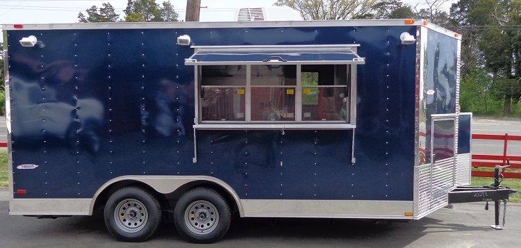 1272-concession-trailer-8.5-x16-blue-catering-food-event-vending-18.jpg Concession Trailer 8.5'x16' Blue - Catering Food Event Vending