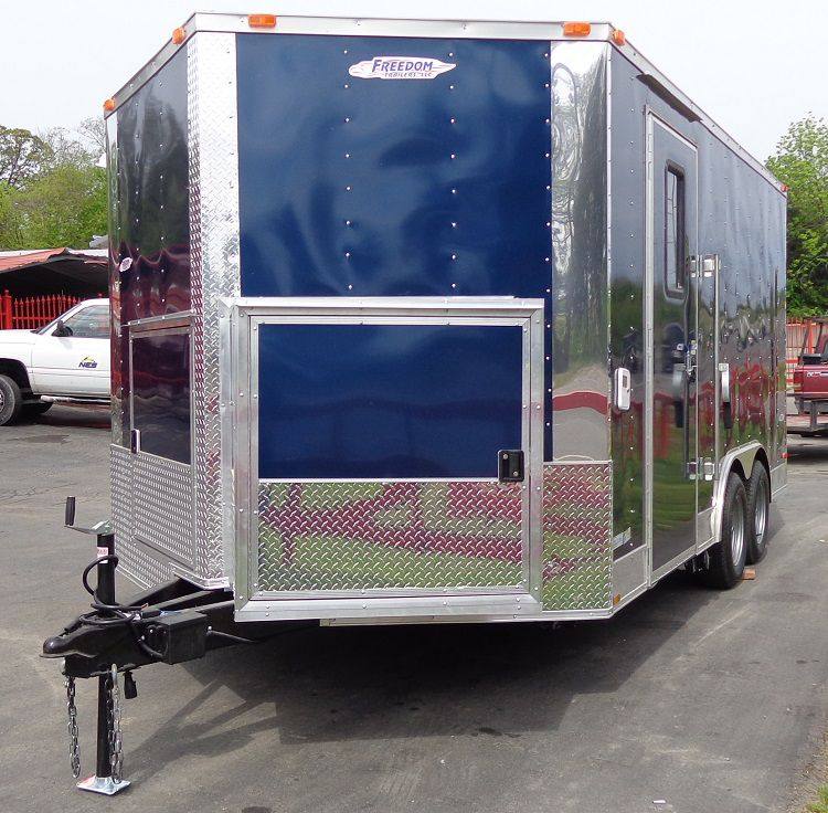 1272-concession-trailer-8.5-x16-blue-catering-food-event-vending-69.jpg Concession Trailer 8.5'x16' Blue - Catering Food Event Vending