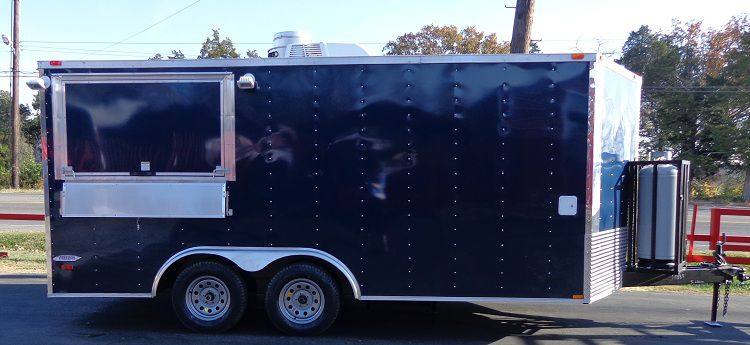 1275-concession-trailer-8.5-x16-indigo-blue-catering-event-vending-food-3.jpg Concession Trailer 8.5'x16' Indigo Blue - Catering Event Vending Food