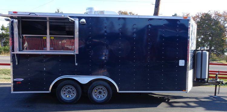 1275-concession-trailer-8.5-x16-indigo-blue-catering-event-vending-food-4.jpg Concession Trailer 8.5'x16' Indigo Blue - Catering Event Vending Food