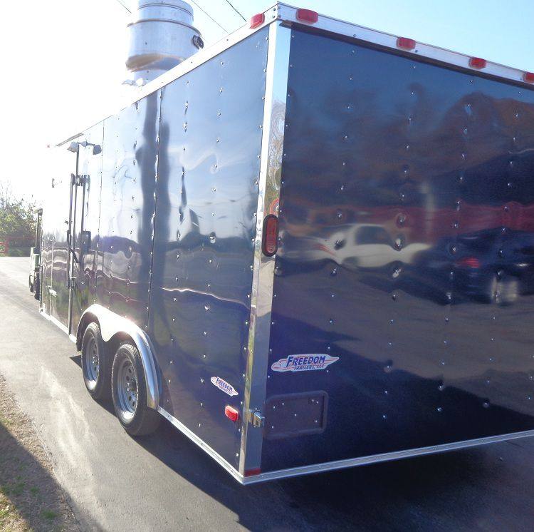 1275-concession-trailer-8.5-x16-indigo-blue-catering-event-vending-food-7.jpg Concession Trailer 8.5'x16' Indigo Blue - Catering Event Vending Food
