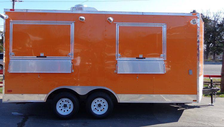 1276-concession-trailer-8.5-x16-orange-catering-vending-food-bbq-20.jpg Concession Trailer 8.5'x16' Orange - Catering Vending Food BBQ