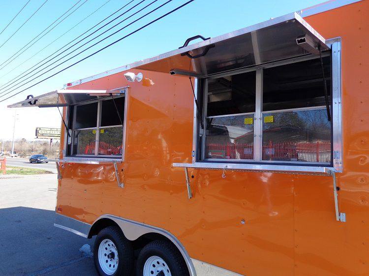1276-concession-trailer-8.5-x16-orange-catering-vending-food-bbq-21.jpg Concession Trailer 8.5'x16' Orange - Catering Vending Food BBQ