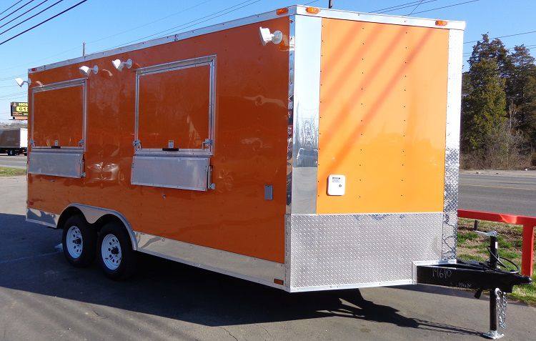 1276-concession-trailer-8.5-x16-orange-catering-vending-food-bbq-41.jpg Concession Trailer 8.5'x16' Orange - Catering Vending Food BBQ