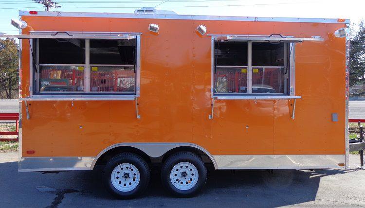 1276-concession-trailer-8.5-x16-orange-catering-vending-food-bbq-48.jpg Concession Trailer 8.5'x16' Orange - Catering Vending Food BBQ