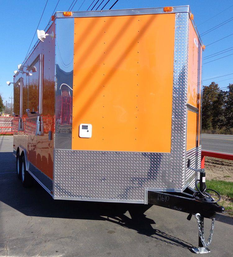 1276-concession-trailer-8.5-x16-orange-catering-vending-food-bbq-50.jpg Concession Trailer 8.5'x16' Orange - Catering Vending Food BBQ