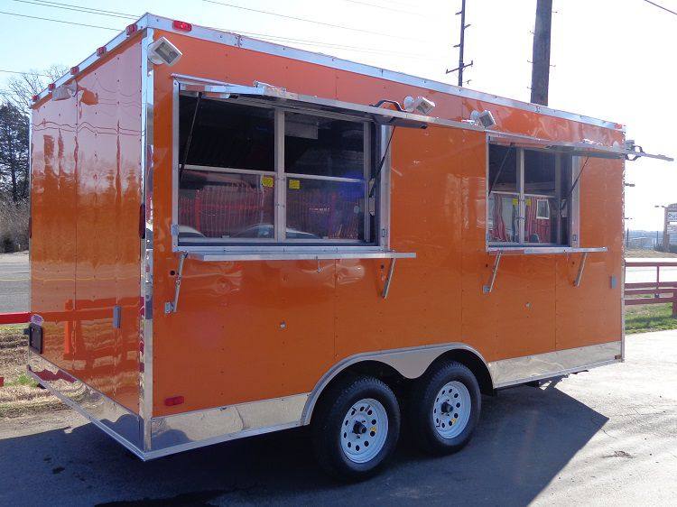 1276-concession-trailer-8.5-x16-orange-catering-vending-food-bbq-52.jpg Concession Trailer 8.5'x16' Orange - Catering Vending Food BBQ