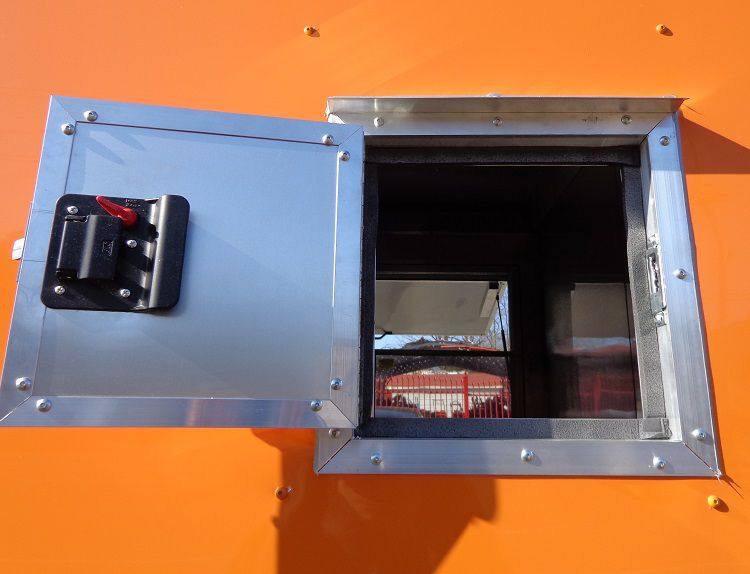 1276-concession-trailer-8.5-x16-orange-catering-vending-food-bbq-6.jpg Concession Trailer 8.5'x16' Orange - Catering Vending Food BBQ