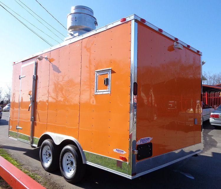 1276-concession-trailer-8.5-x16-orange-catering-vending-food-bbq-65.jpg Concession Trailer 8.5'x16' Orange - Catering Vending Food BBQ