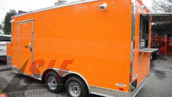 1277-concession-trailer-8.5-x16-orange-event-bbq-catering-vending-7.jpg Concession Trailer 8.5'x16' Orange - Event BBQ Catering Vending