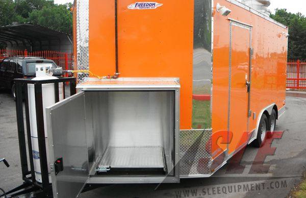 1277-concession-trailer-8.5-x16-orange-event-bbq-catering-vending-9.jpg Concession Trailer 8.5'x16' Orange - Event BBQ Catering Vending