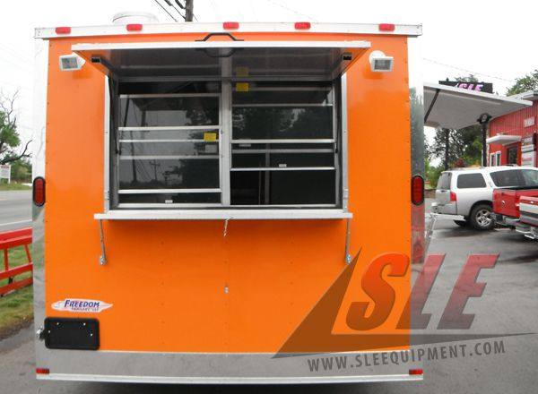 1278-concession-trailer-8.5-x16-orange-food-event-catering-vending-6.jpg Concession Trailer 8.5'x16' Orange - Food Event Catering Vending