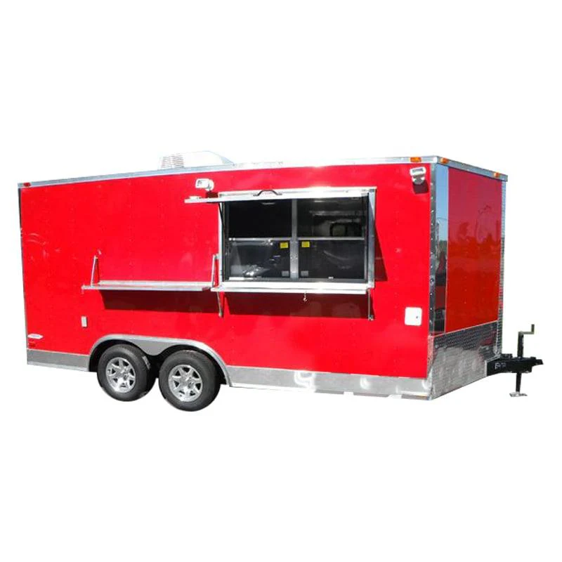 1279-concession-trailer-8.5-x16-red-catering-food-vending-event-bbq-1.webp Concession Trailer 8.5'x16' Red - Catering Food Vending Event BBQ