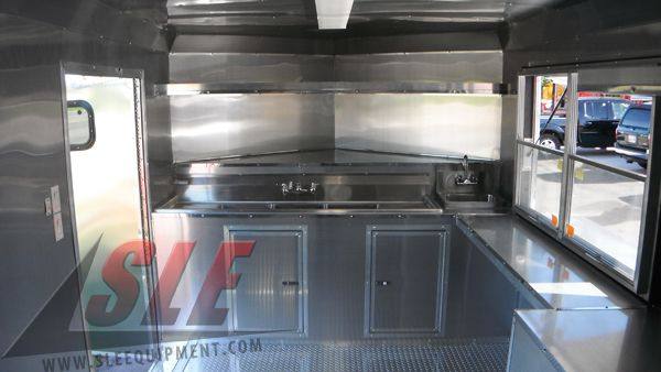 1279-concession-trailer-8.5-x16-red-catering-food-vending-event-bbq-10.jpg Concession Trailer 8.5'x16' Red - Catering Food Vending Event BBQ