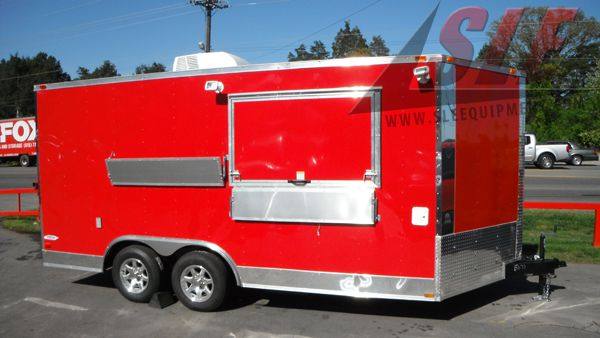 1279-concession-trailer-8.5-x16-red-catering-food-vending-event-bbq-11.jpg Concession Trailer 8.5'x16' Red - Catering Food Vending Event BBQ