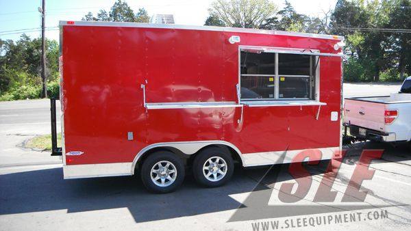 1279-concession-trailer-8.5-x16-red-catering-food-vending-event-bbq-14.jpg Concession Trailer 8.5'x16' Red - Catering Food Vending Event BBQ