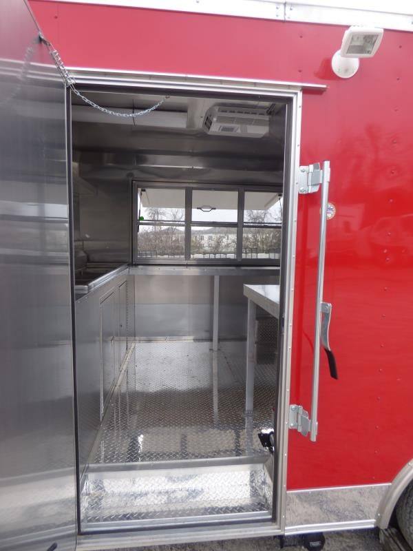 1281-concession-trailer-8.5-x16-red-event-food-catering-bbq-16.jpg Concession Trailer 8.5'x16' Red - Event Food Catering BBQ