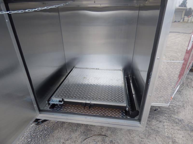 1281-concession-trailer-8.5-x16-red-event-food-catering-bbq-27.jpg Concession Trailer 8.5'x16' Red - Event Food Catering BBQ