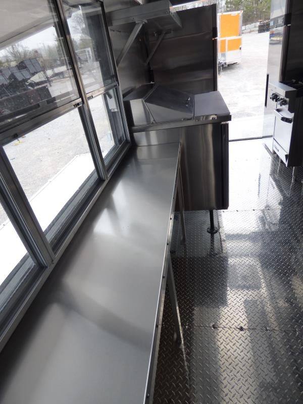 1281-concession-trailer-8.5-x16-red-event-food-catering-bbq-5.jpg Concession Trailer 8.5'x16' Red - Event Food Catering BBQ
