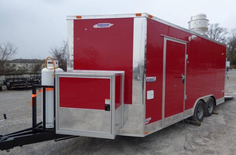 1282-concession-trailer-8.5-x16-red-event-food-catering-bbq-20.jpg Concession Trailer 8.5'x16' Red - Event Food Catering BBQ