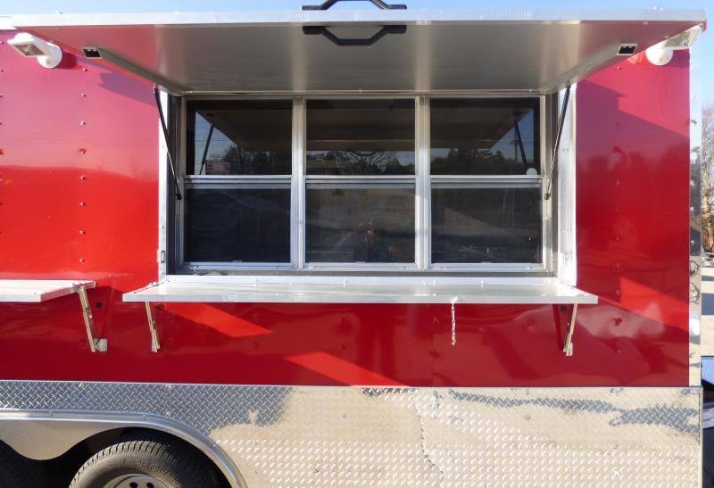 1283-concession-trailer-8.5-x16-red-food-catering-event-bbq-11.jpg Concession Trailer 8.5'x16' Red - Food Catering Event BBQ