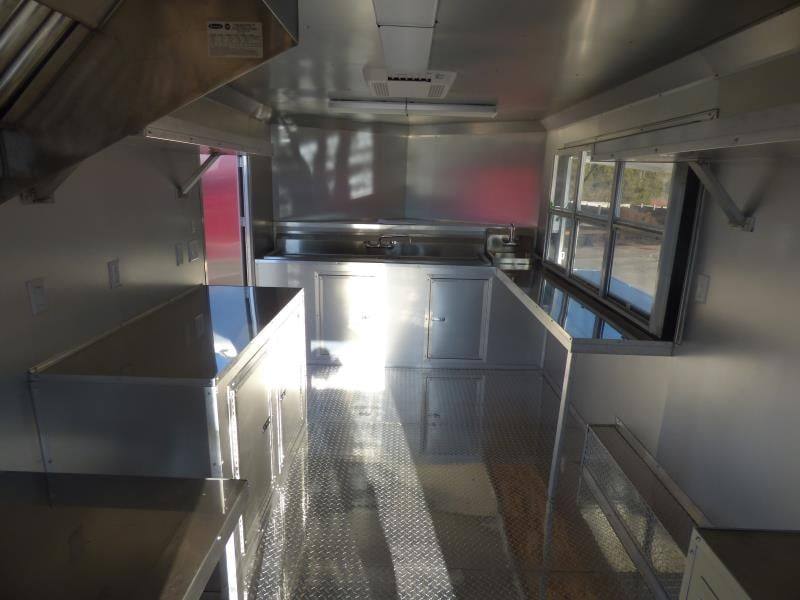 1283-concession-trailer-8.5-x16-red-food-catering-event-bbq-13.jpg Concession Trailer 8.5'x16' Red - Food Catering Event BBQ