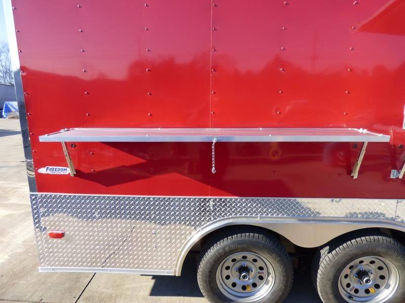 1283-concession-trailer-8.5-x16-red-food-catering-event-bbq-5.jpg Concession Trailer 8.5'x16' Red - Food Catering Event BBQ