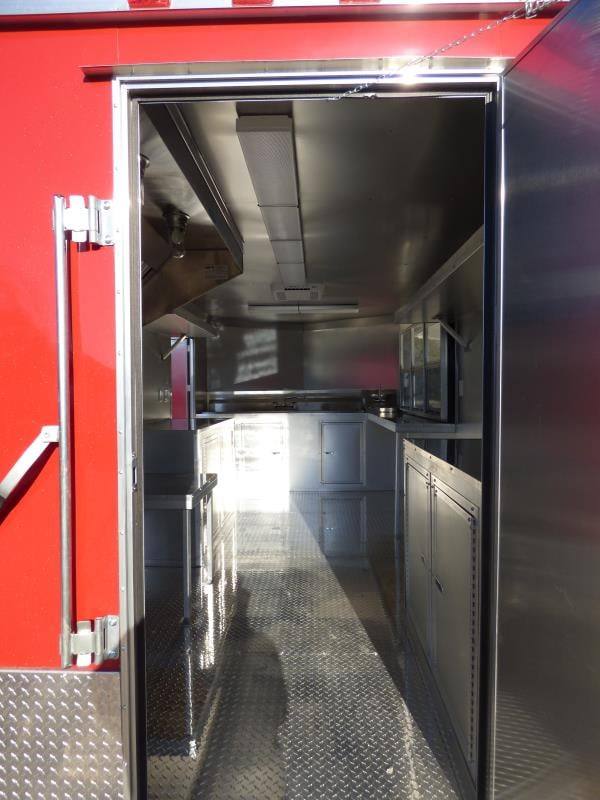 1283-concession-trailer-8.5-x16-red-food-catering-event-bbq-6.jpg Concession Trailer 8.5'x16' Red - Food Catering Event BBQ