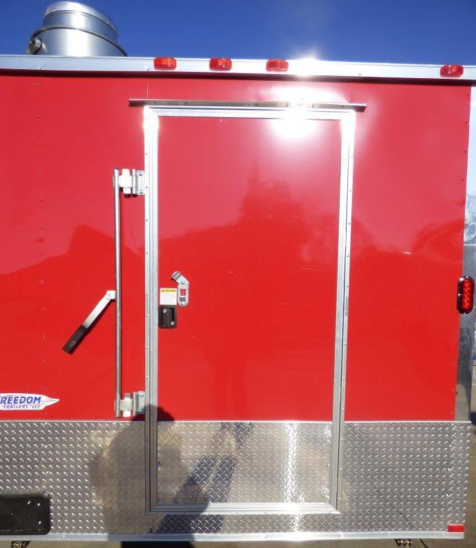 1283-concession-trailer-8.5-x16-red-food-catering-event-bbq-8.jpg Concession Trailer 8.5'x16' Red - Food Catering Event BBQ