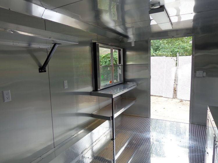 1284-concession-trailer-8.5-x16-red-food-vending-catering-event-12.jpg Concession Trailer 8.5'x16' Red - Food Vending Catering Event