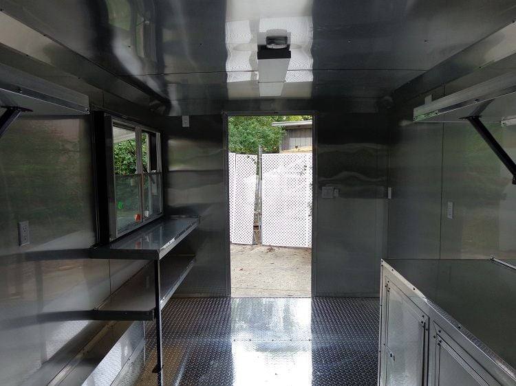 1284-concession-trailer-8.5-x16-red-food-vending-catering-event-17.jpg Concession Trailer 8.5'x16' Red - Food Vending Catering Event