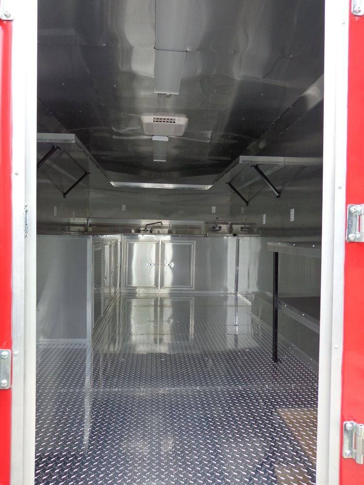 1284-concession-trailer-8.5-x16-red-food-vending-catering-event-22.jpg Concession Trailer 8.5'x16' Red - Food Vending Catering Event