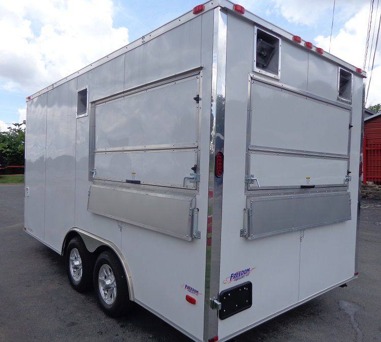1286-concession-trailer-8.5-x16-white-event-food-catering-enclosed-kitchen-10.jpg Concession Trailer 8.5'x16' White - Event Food Catering Enclosed Kitchen
