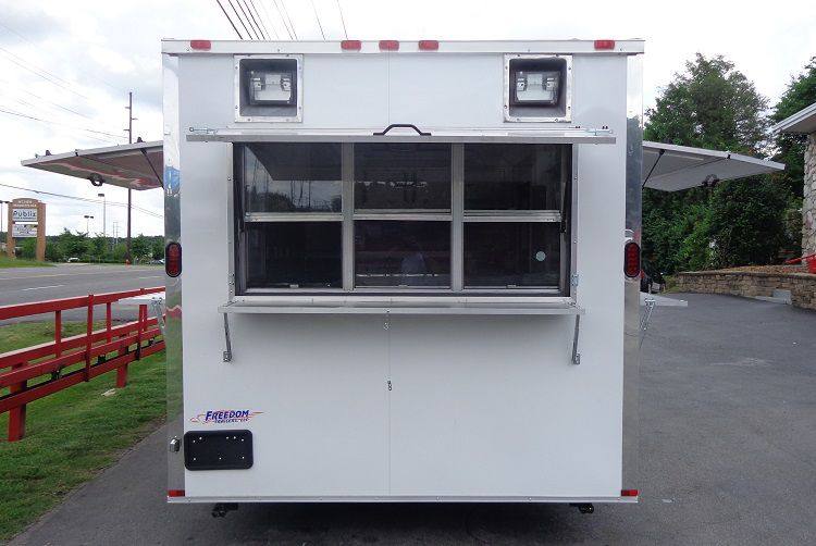 1286-concession-trailer-8.5-x16-white-event-food-catering-enclosed-kitchen-11.jpg Concession Trailer 8.5'x16' White - Event Food Catering Enclosed Kitchen