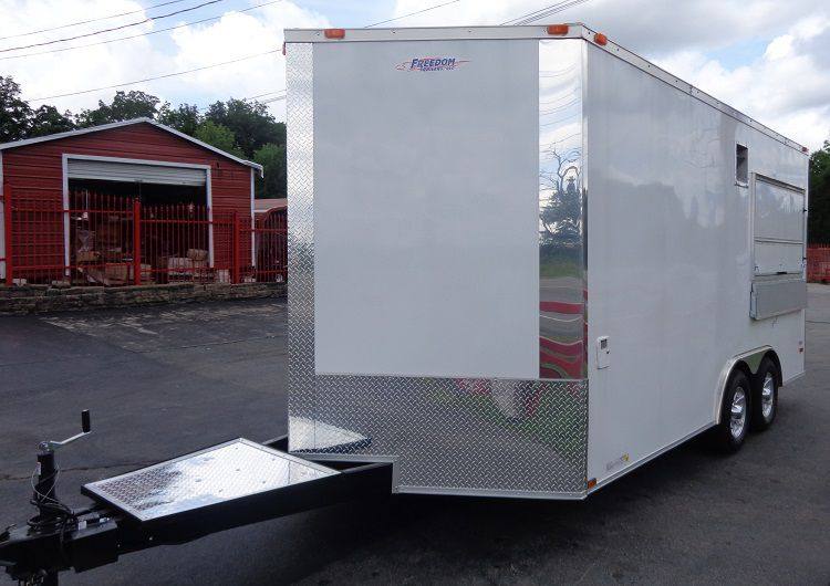 1286-concession-trailer-8.5-x16-white-event-food-catering-enclosed-kitchen-15.jpg Concession Trailer 8.5'x16' White - Event Food Catering Enclosed Kitchen
