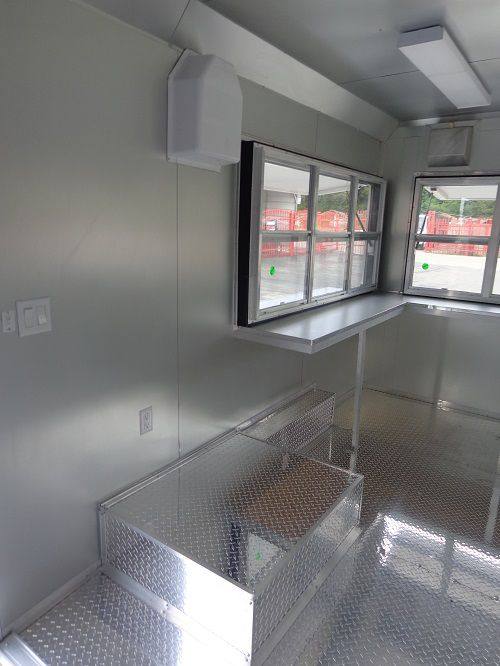 1286-concession-trailer-8.5-x16-white-event-food-catering-enclosed-kitchen-35.jpg Concession Trailer 8.5'x16' White - Event Food Catering Enclosed Kitchen