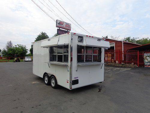 1286-concession-trailer-8.5-x16-white-event-food-catering-enclosed-kitchen-58.jpg Concession Trailer 8.5'x16' White - Event Food Catering Enclosed Kitchen