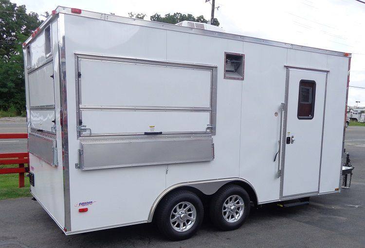 1286-concession-trailer-8.5-x16-white-event-food-catering-enclosed-kitchen-6.jpg Concession Trailer 8.5'x16' White - Event Food Catering Enclosed Kitchen