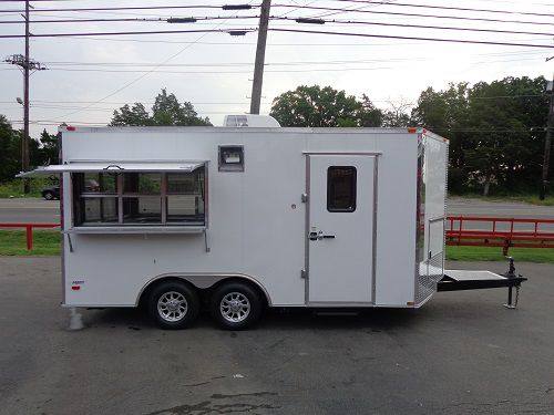 1286-concession-trailer-8.5-x16-white-event-food-catering-enclosed-kitchen-62.jpg Concession Trailer 8.5'x16' White - Event Food Catering Enclosed Kitchen