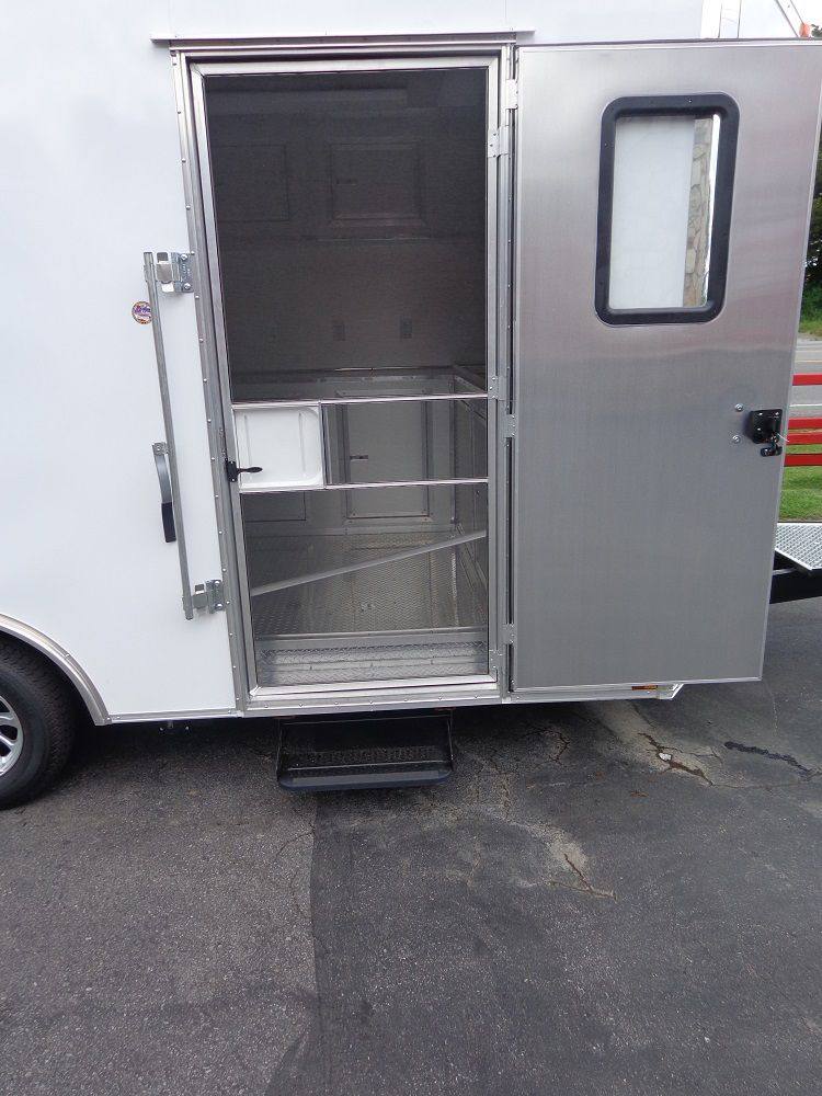 1286-concession-trailer-8.5-x16-white-event-food-catering-enclosed-kitchen-7.jpg Concession Trailer 8.5'x16' White - Event Food Catering Enclosed Kitchen