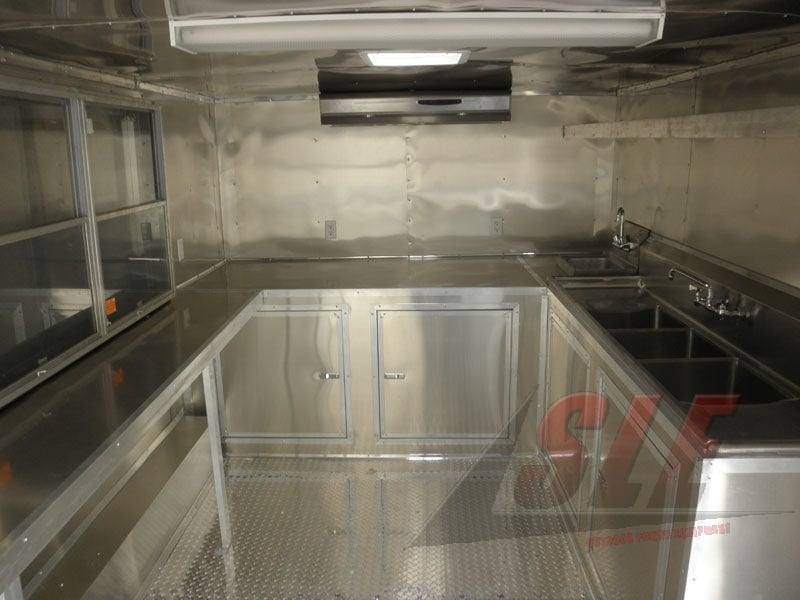 1287-concession-trailer-8.5-x16-yellow-bbq-catering-event-vending-7.jpg Concession Trailer 8.5'x16' Yellow - BBQ Catering Event Vending