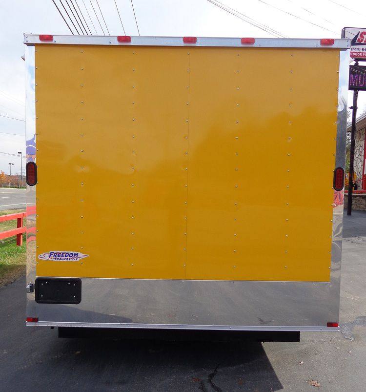 1288-concession-trailer-8.5-x16-yellow-catering-food-event-vending-10.jpg Concession Trailer 8.5'x16' Yellow - Catering Food Event Vending