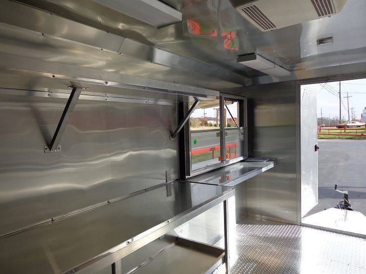 1288-concession-trailer-8.5-x16-yellow-catering-food-event-vending-17.jpg Concession Trailer 8.5'x16' Yellow - Catering Food Event Vending