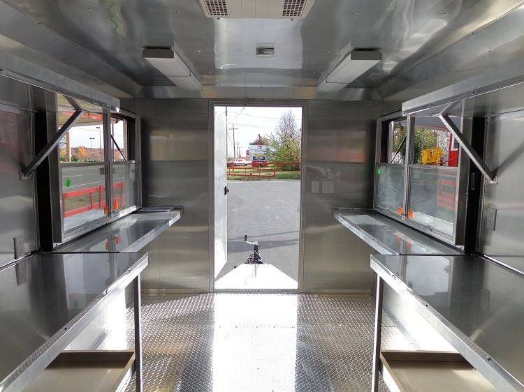 1288-concession-trailer-8.5-x16-yellow-catering-food-event-vending-19.jpg Concession Trailer 8.5'x16' Yellow - Catering Food Event Vending
