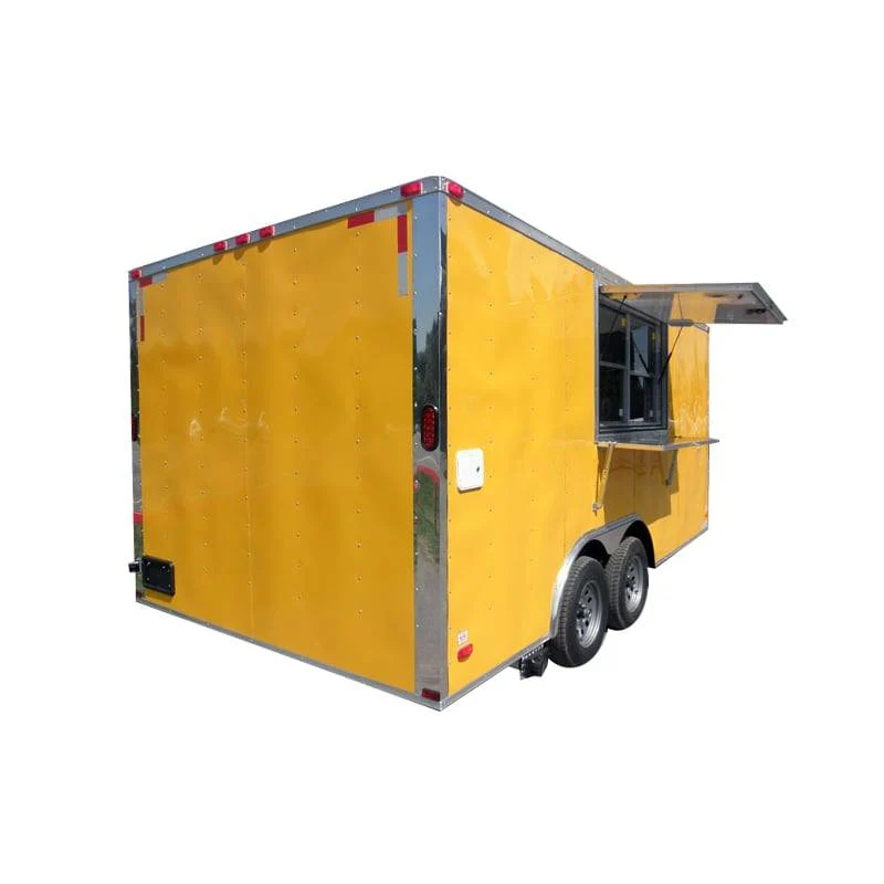 1289-concession-trailer-8.5-x16-yellow-food-vending-catering-event-1.webp Concession Trailer 8.5'x16' Yellow - Food Vending Catering Event